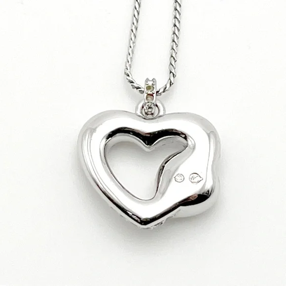 Swarovski Emotion Heart Pendant RHS Clear Crystal Pave (843865) - Picture 2 of 4